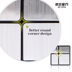 مكعب كيكي سحري اقتصادي لعبة تعليمية مربعة الشكل من بلاستيك ABS وميزات وامضة للأطفال الذين تتراوح أعمارهم بين <span class=keywords><strong>2</strong></span>-14 + - Product Image 4