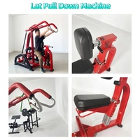 Máquina de fila lineal asentada en fila de agarre múltiple, equipo de gimnasio, entrenamiento de fuerza, máquina de remo de ejercicio de espalda lateral, gimnasio comercial