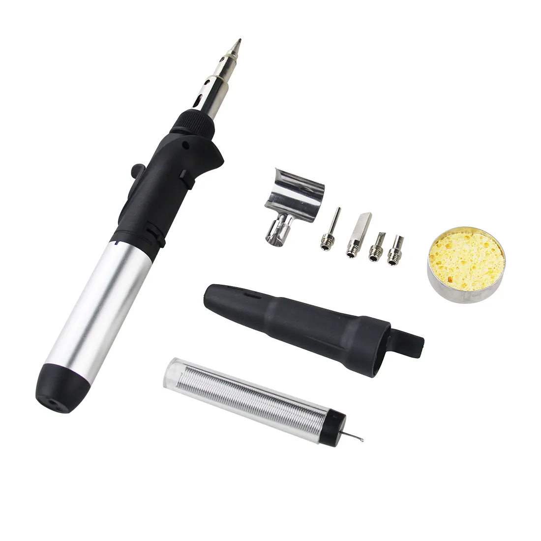 Mini torche de soudage sans fil multifonction butane kit de stylos à souder au gaz sans fil 6 en 1 10 en 1