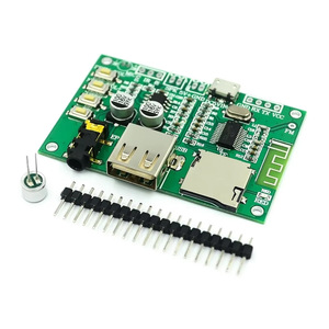 โมดูลเครื่องขยายสัญญาณเสียงระบบ UART BT201 5.0พร้อมการ์ด TF สำหรับเล่นสเตอริโอ - Product Image 4