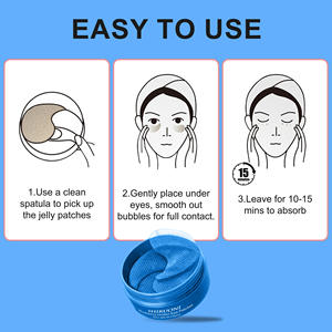 30 pasang di bawah mata Masker Patch halus garis halus menghilangkan lingkaran hitam keriput Blueberry penutup mata kolagen - Product Image 6