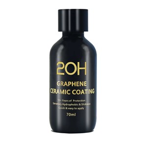 Revêtement Céramique Avancé pour Voiture Transparent 70ml 20H au Graphène, Tolérance PH2-12, Épaisseur 60µm, Technologie UV Glow Brevetée, Durée 9 Ans - Product Image 2
