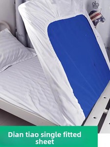Sábanas Blancas Clásicas para <span class=keywords><strong>Cama</strong></span> de Hospital, Juego de Sábanas de Hospital de Tejido Suave y Ajustable - Product Image 3