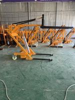 Chariot élévateur électrique à bras courbé pour le chargement, le déchargement et le stockage, directement de l'usine, capacité de charge de 500 kg/700 kg, longueur de fourche de 900 mm