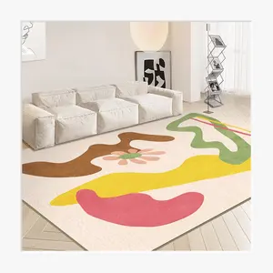 Carpet Style CashmereLiving Room Sofa Table Rugs Home Large Area Bedroom Carpet Simple Study Lounge Carpet