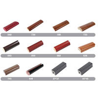 Système de balustrade d'escalier en PVC au design moderne personnalisé 75x35mm pour intérieur, véranda et escalier