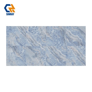 Carreaux de sol et de mur Sinray 1200x1200mm en pierre frittée ACCENTS Borders, modernes, antidérapants, antibactériens, zéro absorption d'eau, pour chambre à coucher - Product Image 1
