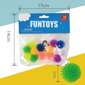 Bestseller Quetsch-Massageball Spielzeug 12 Stück Bunte Stachelbälle - Product Image 3