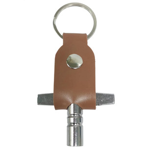 Porte-clés clé de batterie en cuir PU, étui portable pour clé de réglage de batterie, accessoire de protection et de rangement pour instrument de percussion - Product Image 1