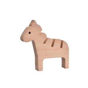 Figura de Pony de Madera, Diseño Minimalista de Madera Maciza, Decoración para el Hogar, Decoración para Sala de Estar, Paquete Individual, Estilo 1, Estilo 2, Estilo 3 - Product Image 1