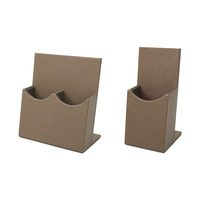 Ensemble de 9 pièces d'organisateurs de bureau de luxe en cuir PU taupe, accessoires de bureau, vente en gros OEM