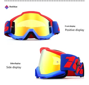 Masque de motocross intégral Shenmoren SMR-HB-017 - Protection anti-vent et UV, verres PC, monture TPU pour le cyclisme et la pêche - Product Image 6