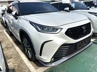 Toyota Crown Kluger HEV 2.5L CVT 4WD 7 places Grand SUV Édition Premium 2024 d'occasion avec conduite intelligente, conduite à gauche, stock disponible