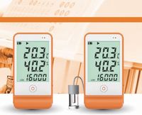 Registradores de Datos de Temperatura y Humedad LCD Multiusos, Registrador de Datos de Temperatura USB MSLPF09