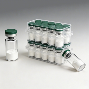 Factory Supply: High-Quality GHK-Cu 50mg Cosmetic Raw Material (Blue Lyophilized Powder) - Product Image 3