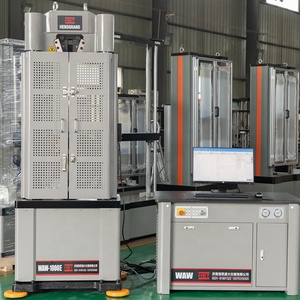 300KN Elektronische hydraulische Servo-Universal prüfmaschine mit 1 Jahr Garantie für die Betonzug prüfung im Ausrüstung labor - Product Image 4