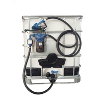 Pompe IBC 1000L pour AdBlue, Distributeur 12V, Pompe de Transfert et de Remplissage pour Liquide d'Échappement Diesel