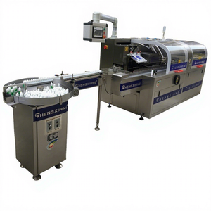 Máquina Automática de Encartonamiento para Empacar de Forma Eficiente Botellas, Latas, Tubos y Productos Pequeños de Plástico en Cajas con Voltaje de 220V/380V - Product Image 1