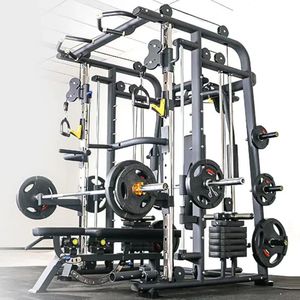 Thiết bị tập thể dục thương mại đa chức năng lồng điện tất cả trong một máy Smith - Product Image 4