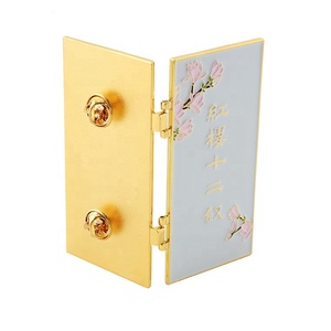 Custom Enamel for Lapel <strong>Pin</strong> Gold Plated <strong>Hinged</strong> Hard Soft Enamel Badge Metal Crafts Good Quality Hard Enamel <strong>Pin</strong> for Clothing Bag - Product Image 5