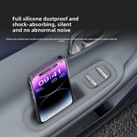 Accessoires de voiture en silicone pour Leapmotor A10 A05 2026 – Boîte de rangement latérale avant et arrière, étanche et anti-poussière, organisateur intérieur