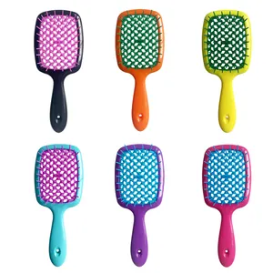 Custom Logo Manufacturers Wet And Dry Brush Detangler Hair Brush For Women