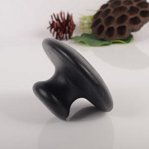 Meistverkaufter Schwarzer Pilz-Gua-Sha-Massagestein mit Natürlichem Rosenquarz für Gesichts- und Körpereinsatz Faltenentfernung & <span class=keywords><strong>SPA</strong></span>-<span class=keywords><strong>Massage</strong></span> - Product Image 2