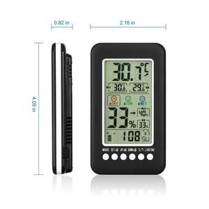 Đa Chức Năng 3 Nhóm Báo Thức Bảng Đồng Hồ Báo Thức Với Ajustable Độ Sáng Điều Khiển Bằng Giọng Nói Trong Nhà Kỹ Thuật Số Độ Kế Nhiệt Độ - Product Image 1