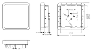 Lector de Etiquetas <span class=keywords><strong>RFID</strong></span> Industrial Resistente al Agua de 860-960 Mhz, Lector <span class=keywords><strong>RFID</strong></span> UHF de Alta Velocidad de 500 Etiquetas/s, Lector Integrado de 9dBi para Almacén - Product Image 6