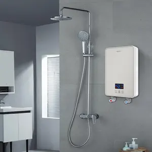Calentador de agua eléctrico instantáneo para baño, mini baño de ducha sin tanque de 220v