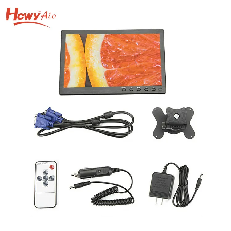 Wholesale 10.1inch AV TV USB SD Card interface general-purpose Monitor for Car TV CCTV