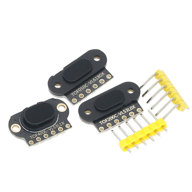 TOF050C 200C 400C Laser Ranging Sensor Module TOF Time-of-flight Distance IIC Output for VL6180 VL53L0X VL53L1X