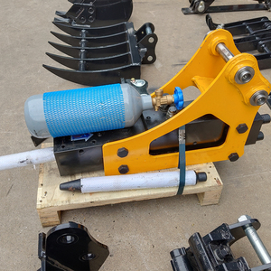 Quebrando Concreto Com Martelo Escavadeira Martelo De Demolição De Disjuntor Hidráulico Escavadeira - Product Image 2