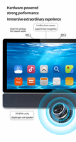 Écran tactile intelligent multifonction P1069 avec assistant vocal, caméra et haut-parleur pour l'éducation, les appels vidéo, le contrôle à domicile ou à l'hôtel