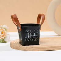 Pot de fleurs décoratif portable en plastique imitation étain, durable et moderne, pour salon, idéal pour fleurs artificielles