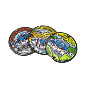 Posavasos Metálico Decorativo de Aleación de Zinc de Alta Calidad con Esmalte Suave Epóxico, Regalo de Aniversario, Recuerdo, Decoración para el Hogar - Product Image 2