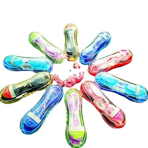 Lunettes de natation pour adultes, anti-buée, lentille en résine de silicone, ajustement universel, mélange de couleurs aléatoires 3012 - Product Image 1