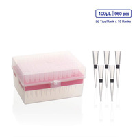 Boîte de micro-pipettes graduées stériles universelles à faible rétention pour laboratoire