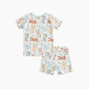 Set di Abbigliamento per Neonati con Stampa Pasquale Miozing, <span class=keywords><strong>Vestiti</strong></span> per Bambini in Bambù Organico, Fornitore di Pigiami per Bambini con MOQ Basso - Product Image 2