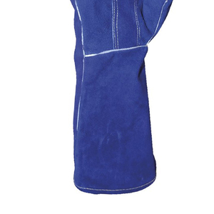 Guantes de Trabajo de Seguridad Industrial de Cuero de la Mejor Calidad, Guantes de Seguridad para la Construcción a Precios Económicos al por Mayor - Product Image 4