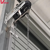 Palans à chaîne manuels homologués CE, résistants au vent, installation facile, longue durée de vie, pour porte à enroulement, directement de l'usine