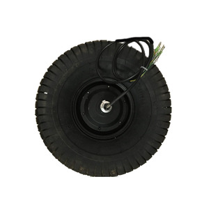 Reversible 15 pulgadas impermeable 24V/36V/48V 250W-500W engranaje sin escobillas Servo Hub Motor con 1024ppr codificador Hall <span class=keywords><strong>Sensor</strong></span> neumático de vacío - Product Image 2