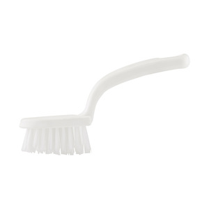 Bathroom Floor Brush White Rectangle Crevice Cleaning <b>For</b> <b>Tile</b> Grout And <b>Corner</b> Cleaning - Product Image 5