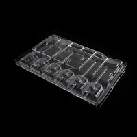 Boîte d'expédition R-PET transparente/6 plantes