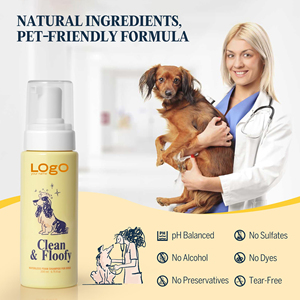 Shampooing Sec Sans Rinçage pour Animaux de Compagnie Marque Privée – Mousse Anti-Démangeaisons, Contrôle des Odeurs, Hydratation Longue Durée, Démêlant pour Chiens et Chats - Product Image 2