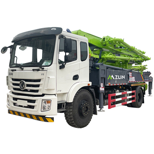 ZLIN Diesel Engine Motor Concrete Pump Truck 33m-50m Boom High Efficiency 163m/h Productivity 47m Vertical Reach Competitive - Product Image 1