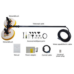 Sistema di Pulizia per Pannelli Solari da 3.5m 5.5m 7.5m, Attrezzatura per la Pulizia di Pannelli Solari - Product Image 1