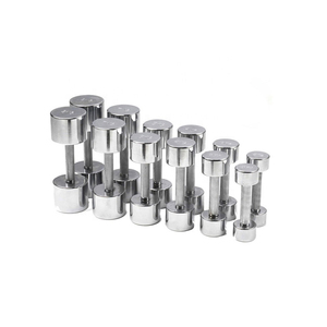 Mancuerna de Acero de Lujo Guli Fitness, Mancuerna Electrochapada, Mancuerna de Hierro Fundido OEM/ODM, Mancuerna Cromada para Levantamiento de Pesas para Damas - Product Image 5