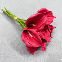 Künstliche Calla-Lilien Blumenstiele für Hochzeits-Blumenarrangements, Heimdekoration, Wohnzimmer und Esstisch