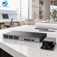 5731S-S32ST4X-A1 Switch de Red Administrado de 24 Puertos GE SFP y 8 Puertos Base-T, Unidad de Dispositivo de Switch Agregado con Uplink 4x10G SFP+